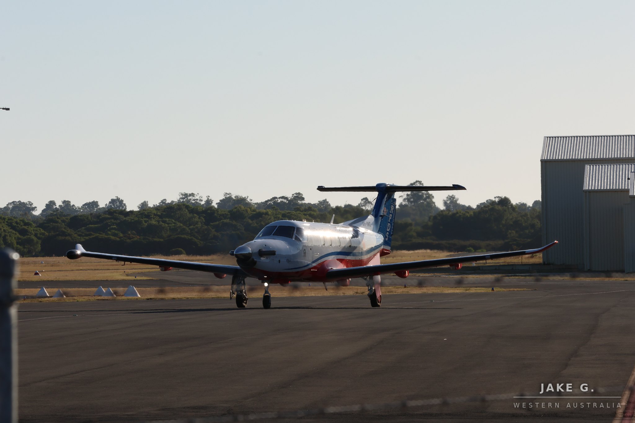 Taxiing in