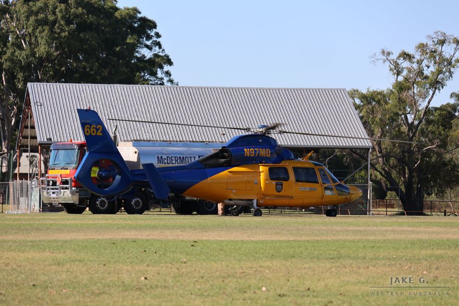 Helitack 662 on the pad